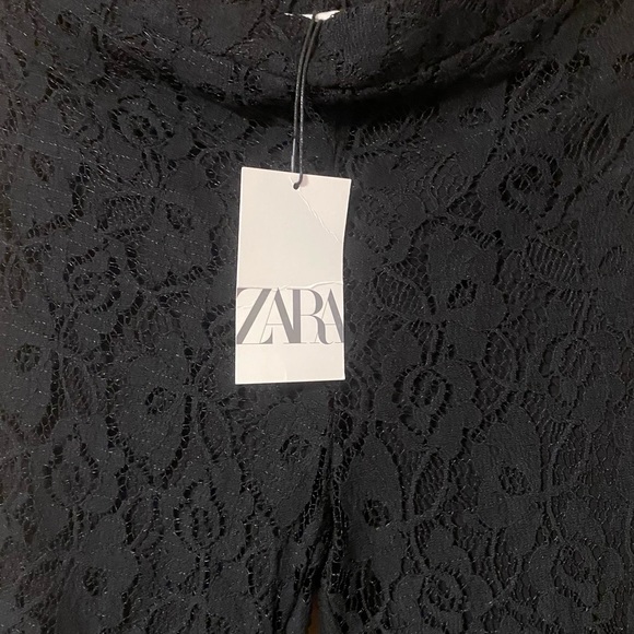 NWT ZARA lace pants - Picture 4 of 10